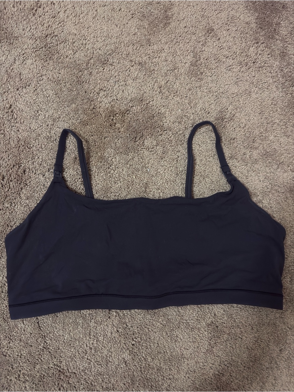 SKIMS Black Nursing Bra